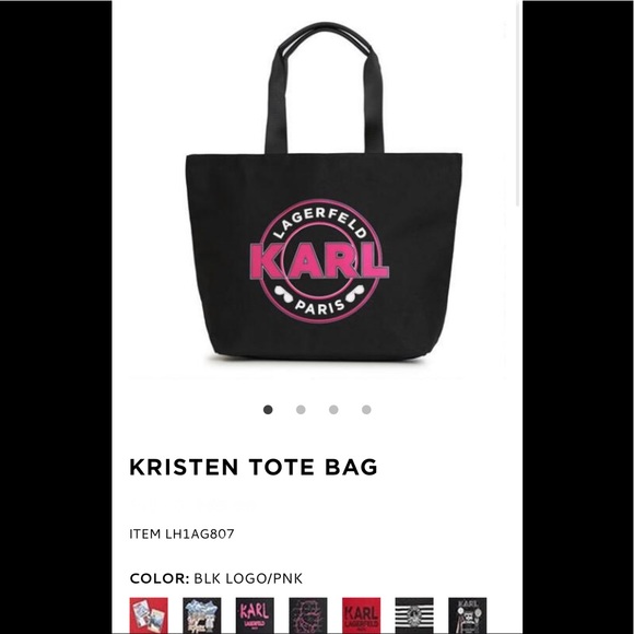 Karl Lagerfeld Paris Kristen Tote Bag - Picture 2 of 10